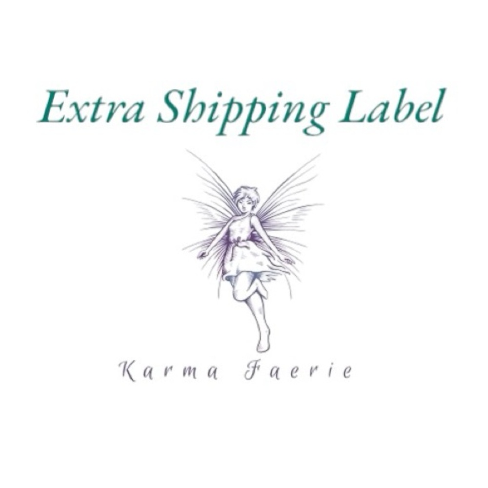 Additional Shipping Label For Purchases Over 5LBS.